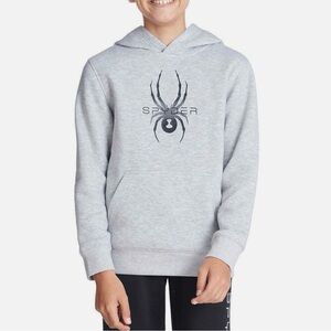 Spyder youth boys hoodie grey (S or M) or black S